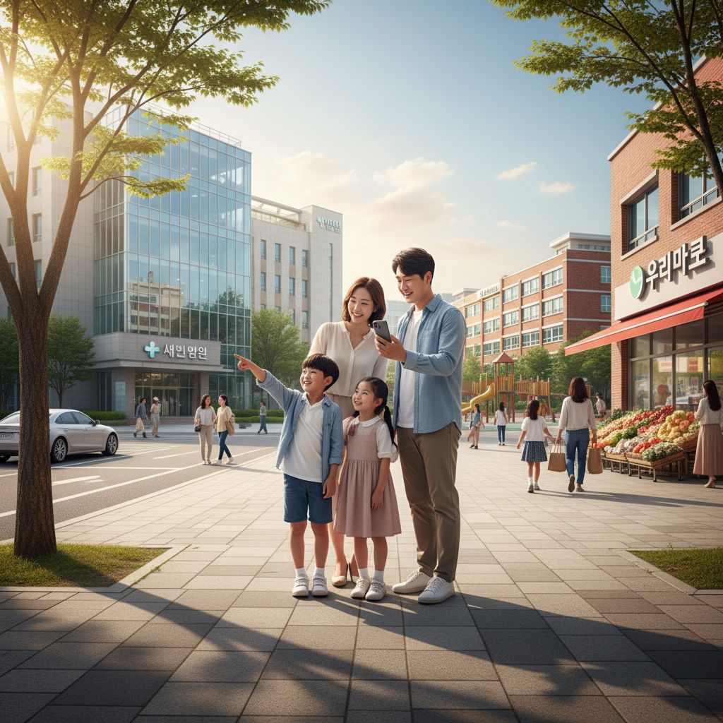 이사 후 주변 병원·학교·마트 찾는 방법 - 이사대학 전문 가이드 2026