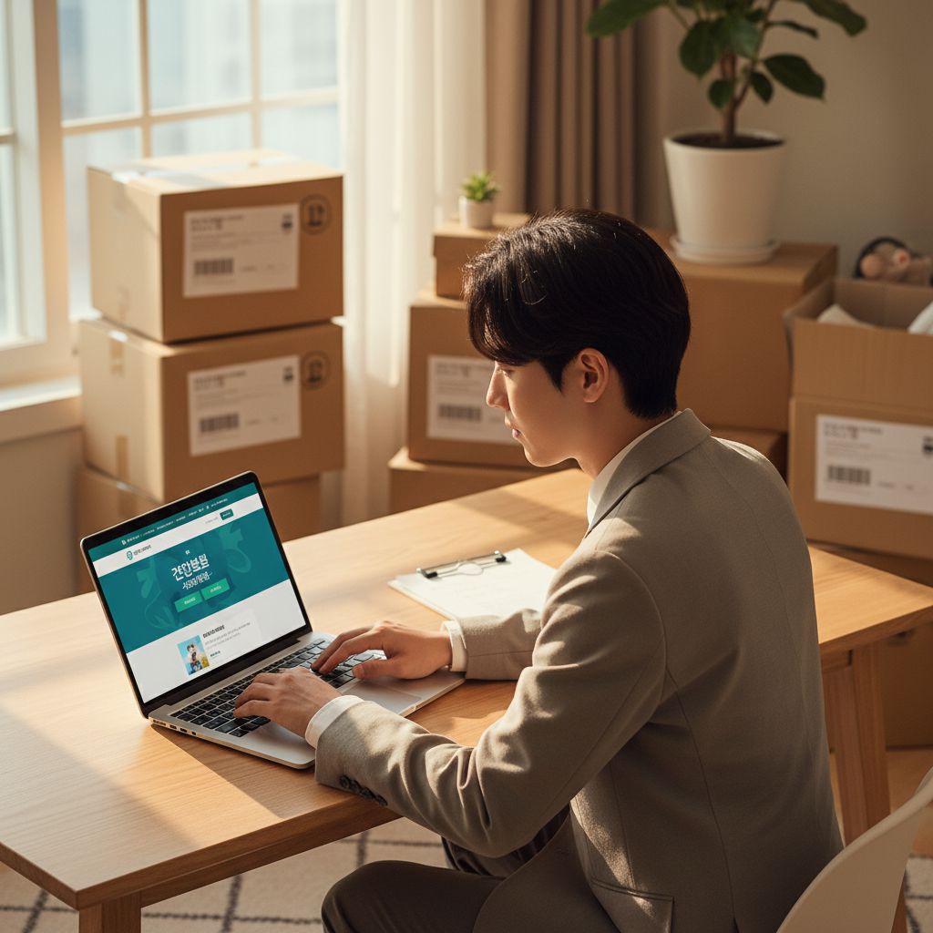 이사 후 건강보험 지역가입자 변경 신청 실전 방법 상세 설명