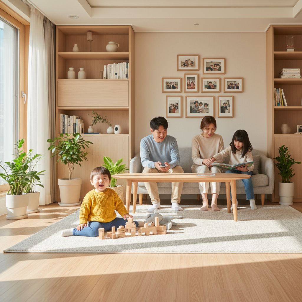 이사 후 가족과 함께 사는 집 꾸미는 방법 실전 방법 상세 설명